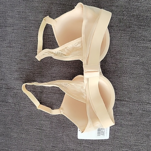 NWT Lively Smooth Lace T-shirt bra in Toasted Almond 34B - Picture 3 of 5
